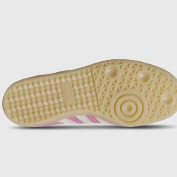 adidas Samba Off White Bliss Pink SZ 4Y-7Y Boys Womens Girls New - Picture 5 of 5